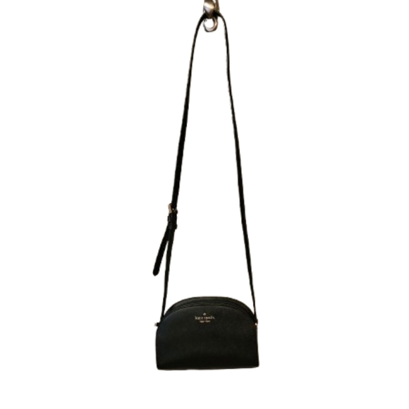 Kate Spade Black Saffiano Crossbody Purse - Picture 2 of 10